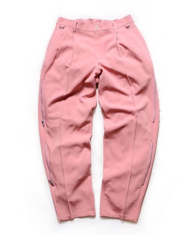 RALEIGH / ꡼RED MOTEL / åɥ⡼ƥ / SPACE RENDEZ-VOUS TWO-TUCK TROUSERS (PINK / Wide Tapered)