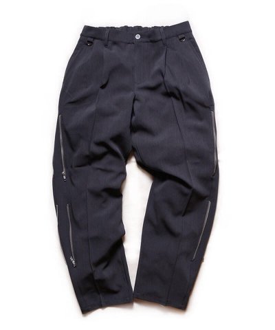 RALEIGH / ꡼RED MOTEL / åɥ⡼ƥ / SPACE RENDEZ-VOUS TWO-TUCK TROUSERS (GRAY / Wide Tapered)