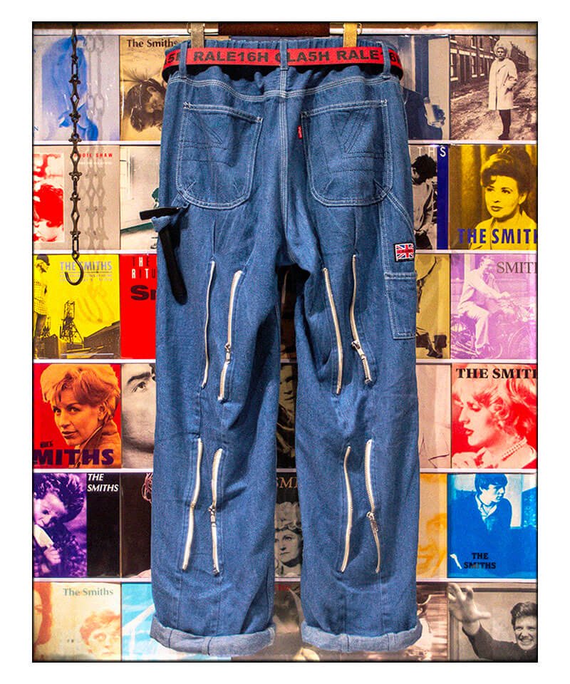 RALEIGH / ꡼RED MOTEL / åɥ⡼ƥ áA.K.A.  BONDAGE PAINTER PANTS (Wide Tapered)ʲ20