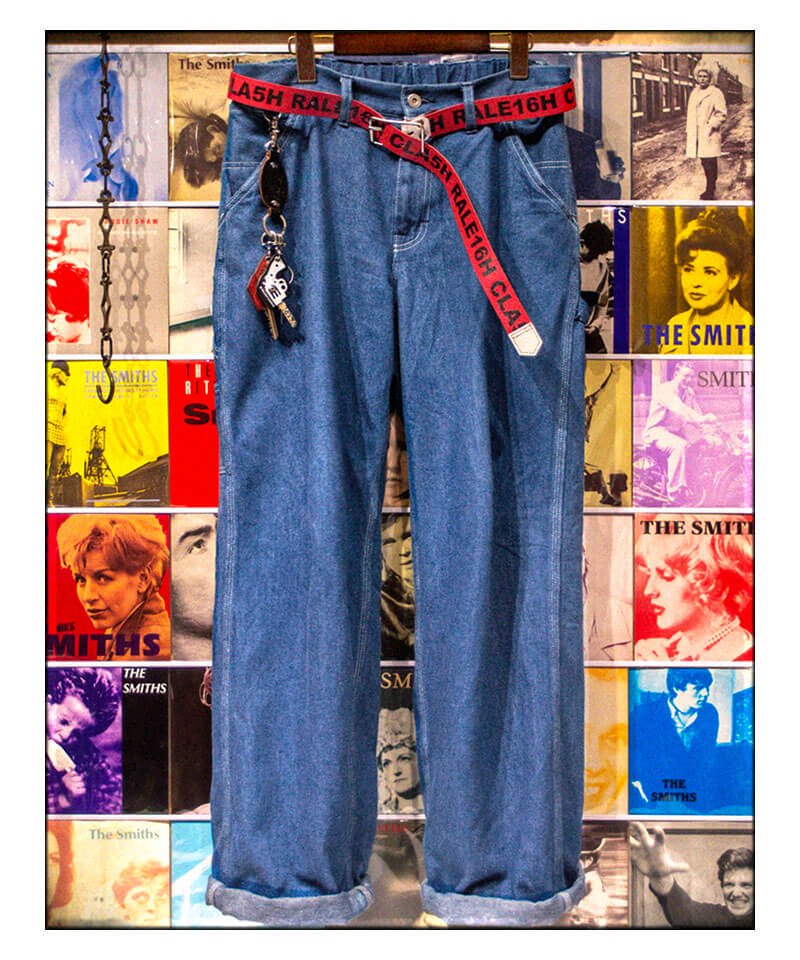 RALEIGH / ꡼RED MOTEL / åɥ⡼ƥ áA.K.A.  BONDAGE PAINTER PANTS (Wide Tapered)ʲ21