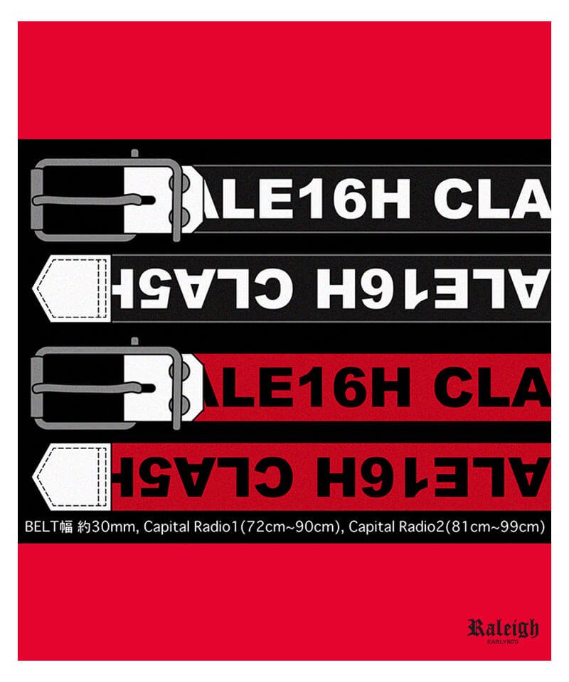 RALEIGH / ꡼RED MOTEL / åɥ⡼ƥ áRALE16H CLA5H HANGING DOWN LEATHER BELT (RED)ʲ1