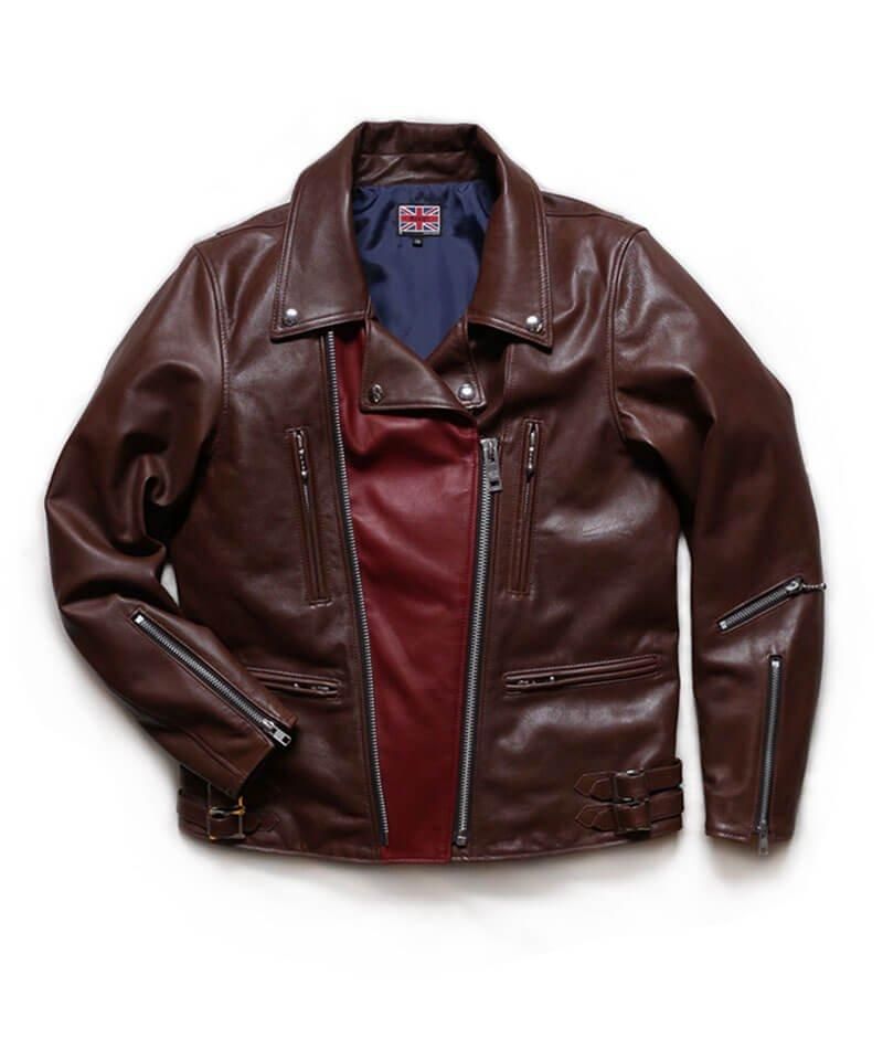 RALEIGH / ꡼RED MOTEL / åɥ⡼ƥ 〜This Is Your Bloody Valentine〜 BICOLOR LEATHER JACKET (RED MOTEL 25th Anniversary Verʲ1