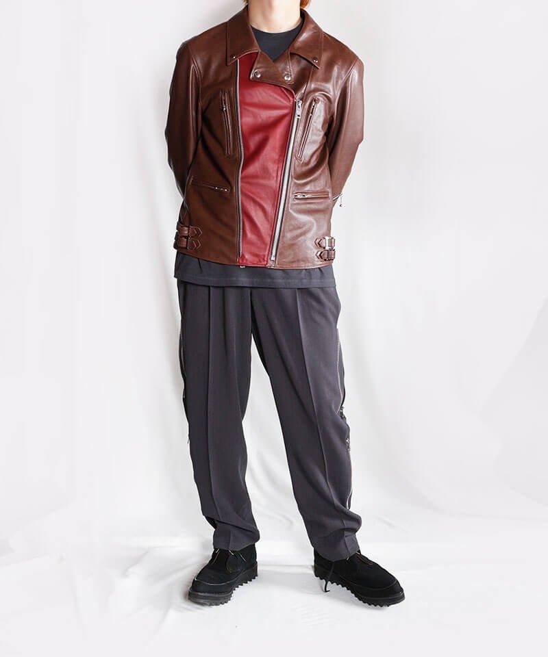 RALEIGH / ꡼RED MOTEL / åɥ⡼ƥ 〜This Is Your Bloody Valentine〜 BICOLOR LEATHER JACKET (RED MOTEL 25th Anniversary Verʲ21