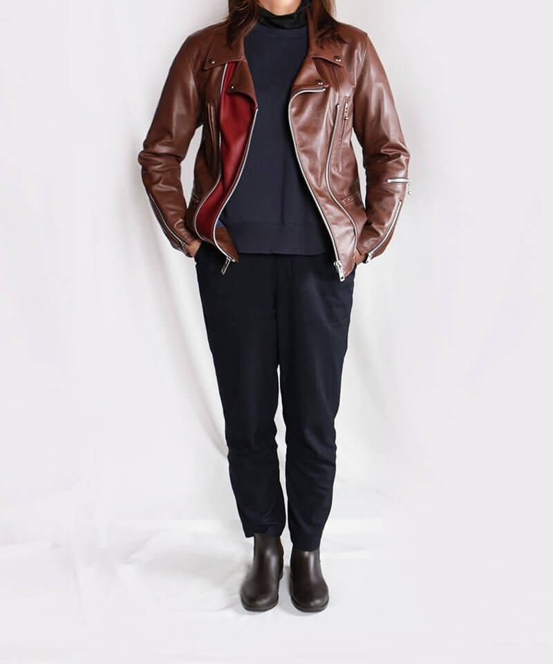 RALEIGH / ꡼RED MOTEL / åɥ⡼ƥ 〜This Is Your Bloody Valentine〜 BICOLOR LEATHER JACKET (RED MOTEL 25th Anniversary Verʲ28