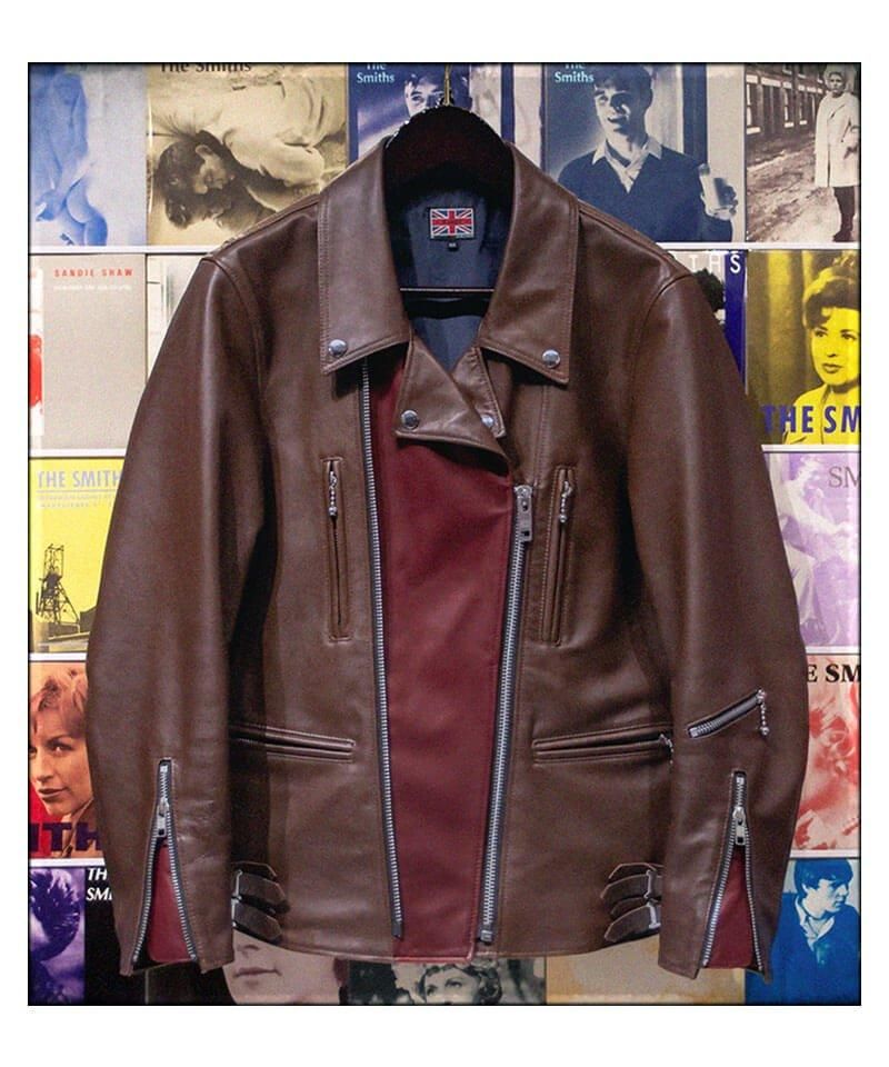 RALEIGH / ꡼RED MOTEL / åɥ⡼ƥ 〜This Is Your Bloody Valentine〜 BICOLOR LEATHER JACKET (RED MOTEL 25th Anniversary Verʲ36