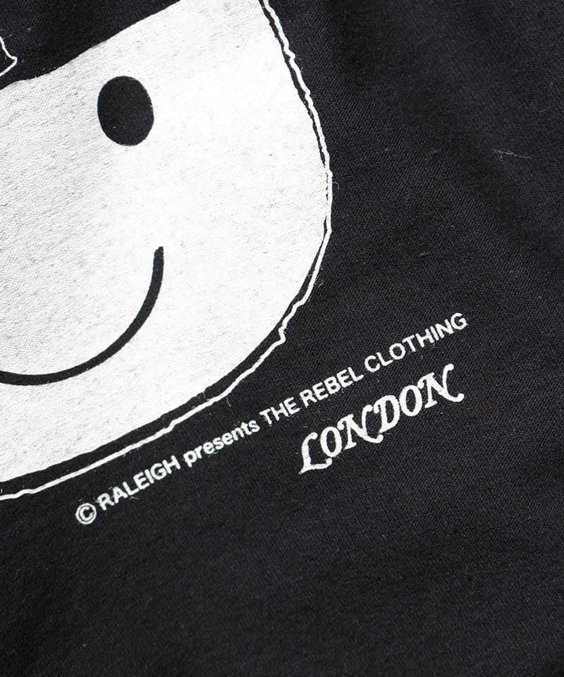 RALEIGH / ꡼RED MOTEL / åɥ⡼ƥ áLONDON SOUVENIR SHOP INSIDE-OUT LAYERED L/S T-SHIRTS (BLACKxWHITE)ʲ4