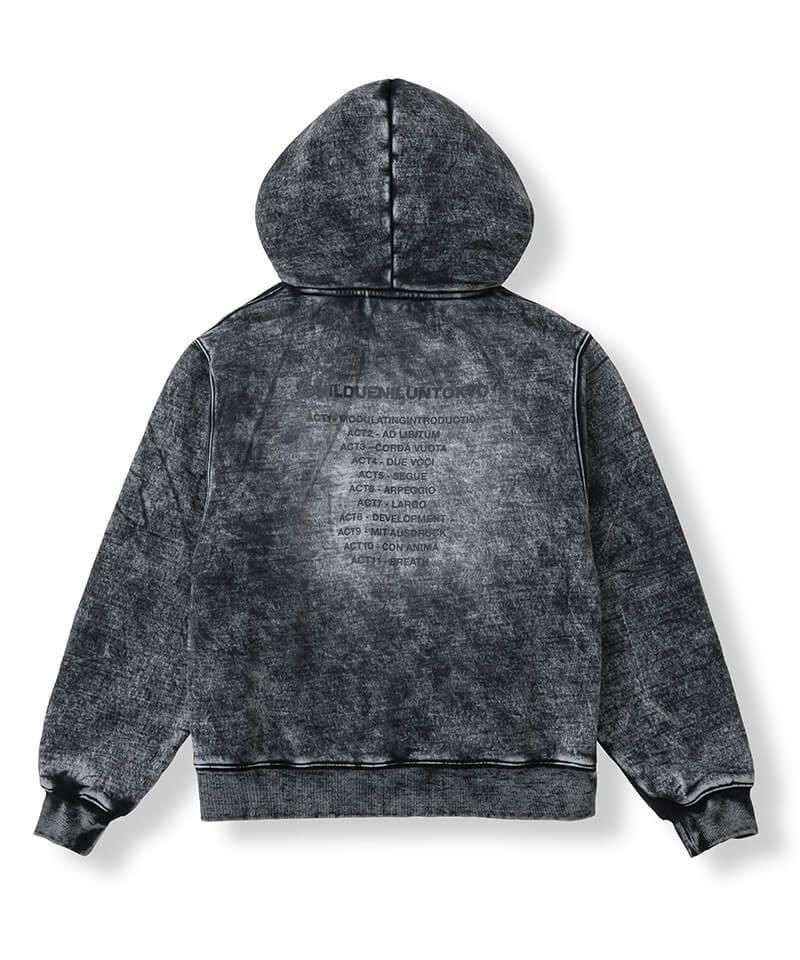 NIL DUE / NIL UN TOKYO / ˥ ǥ奨 / ˥  ȡ硼 FADED BLEACH HOODIE (BLACK)ʲ1