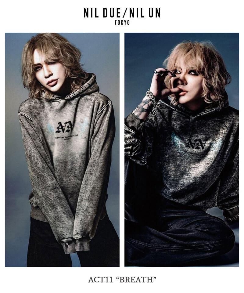 NIL DUE / NIL UN TOKYO / ˥ ǥ奨 / ˥  ȡ硼 FADED BLEACH HOODIE (BLACK)ʲ6