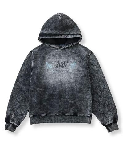 NIL DUE / NIL UN TOKYO エンブロイダリーフーディ グリーン