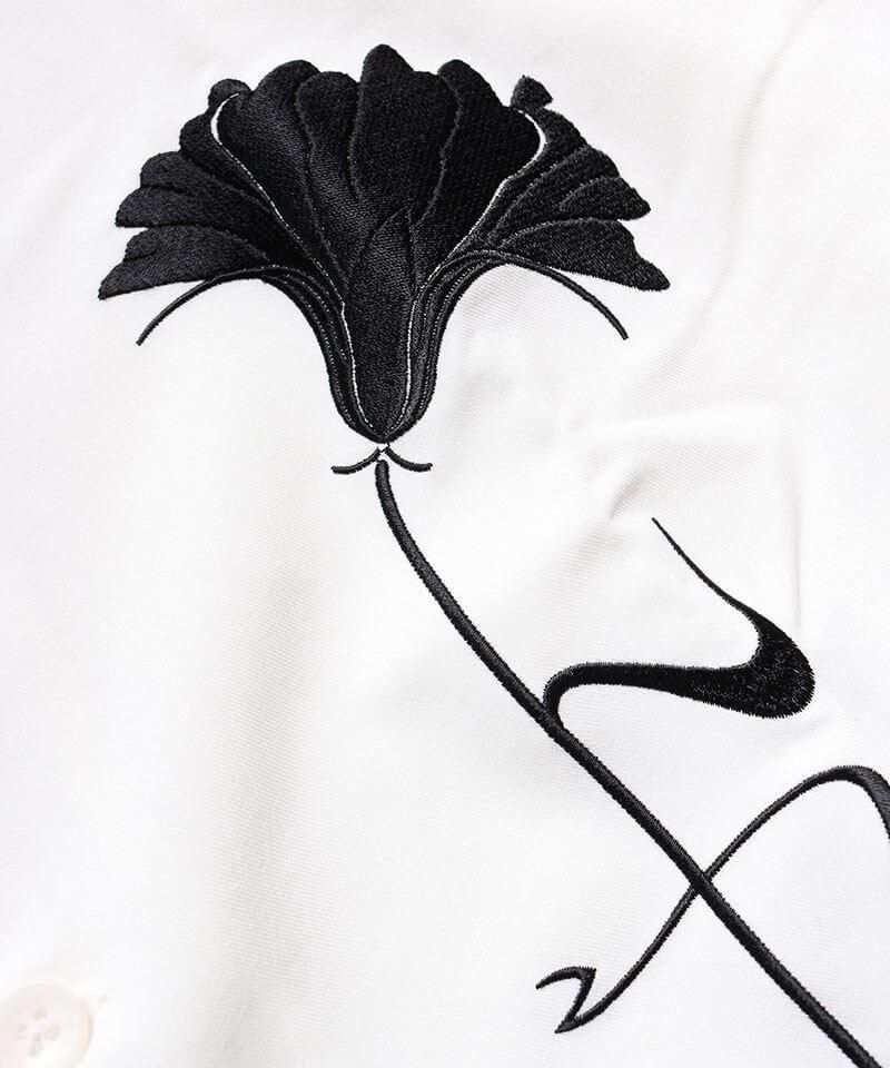 ミュージシャン NIL DUE/NIL UN TOKYO EMBROIDERY OC SHIRT NIL DUE / NIL UN TOKYO ／ ニル デュエ / ニル アン トーキョー