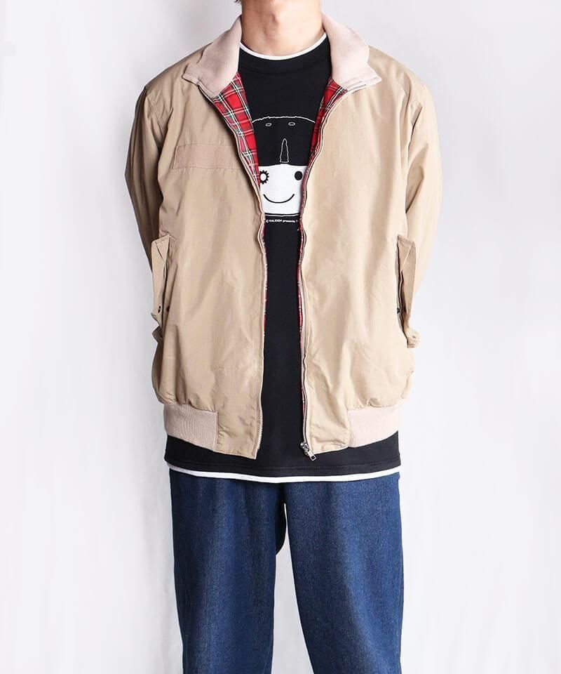 RALEIGH / ꡼RED MOTEL / åɥ⡼ƥ áLa-Dee-Da, La-Dee-Da HARRINGTON JACKET (SAND BEIGE x RED TARTAN)ʲ17