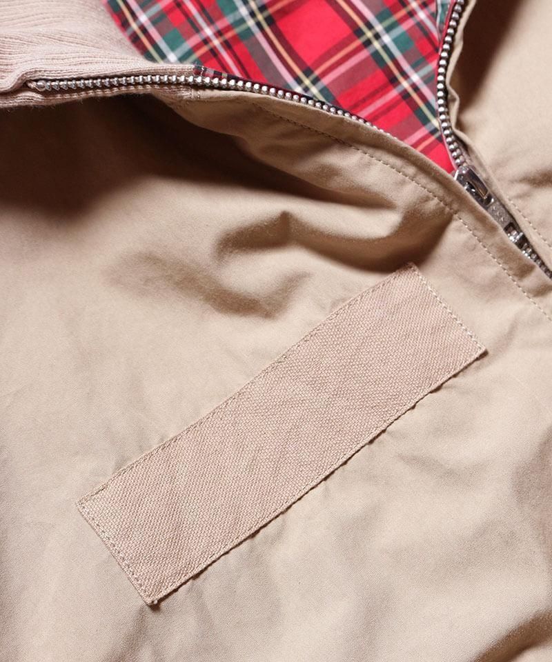 RALEIGH / ꡼RED MOTEL / åɥ⡼ƥ áLa-Dee-Da, La-Dee-Da HARRINGTON JACKET (SAND BEIGE x RED TARTAN)ʲ6