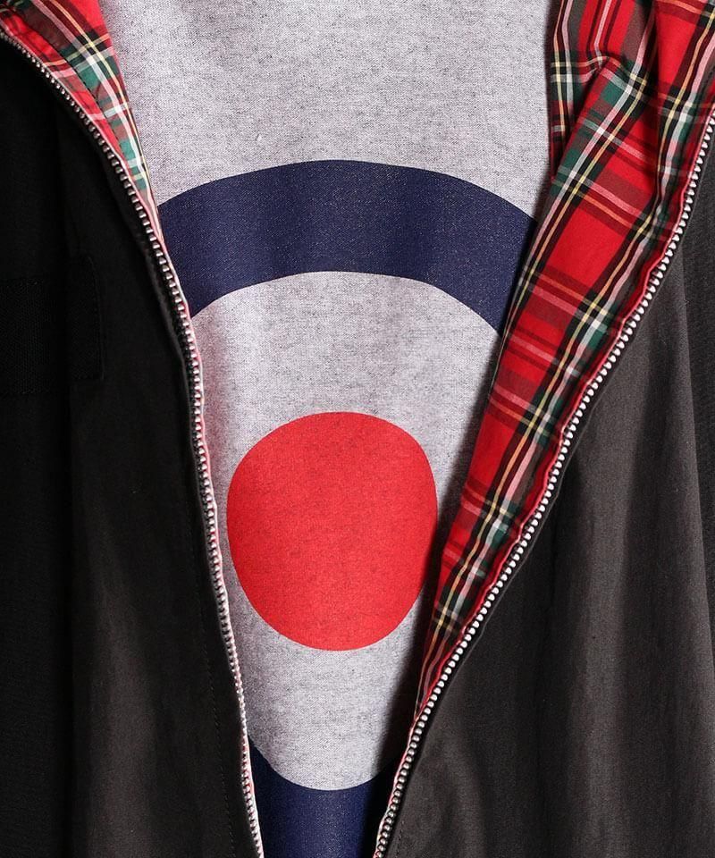 RALEIGH / ꡼RED MOTEL / åɥ⡼ƥ áLa-Dee-Da, La-Dee-Da HARRINGTON JACKET (BLACK x RED TARTAN)ʲ15