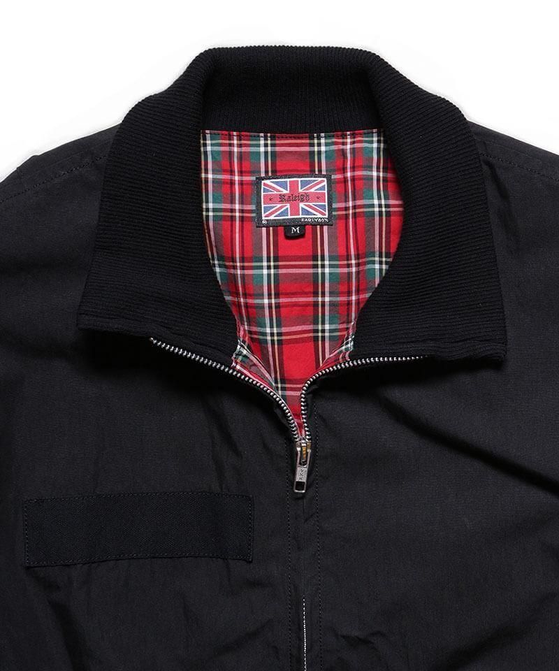 RALEIGH / ꡼RED MOTEL / åɥ⡼ƥ áLa-Dee-Da, La-Dee-Da HARRINGTON JACKET (BLACK x RED TARTAN)ʲ3