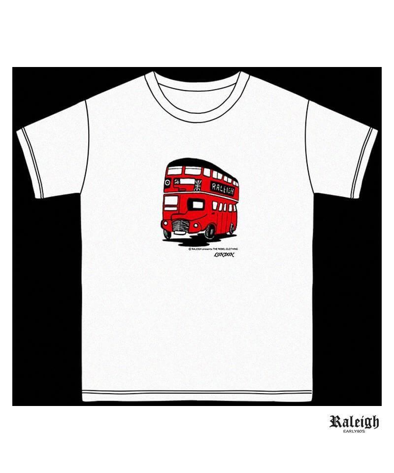 RALEIGH / ꡼RED MOTEL / åɥ⡼ƥ  LONDON SOUVENIR SHOP BOOTLEG T-SHIRTS (LONDONBUS nowhere No.16 / WH)ʲ