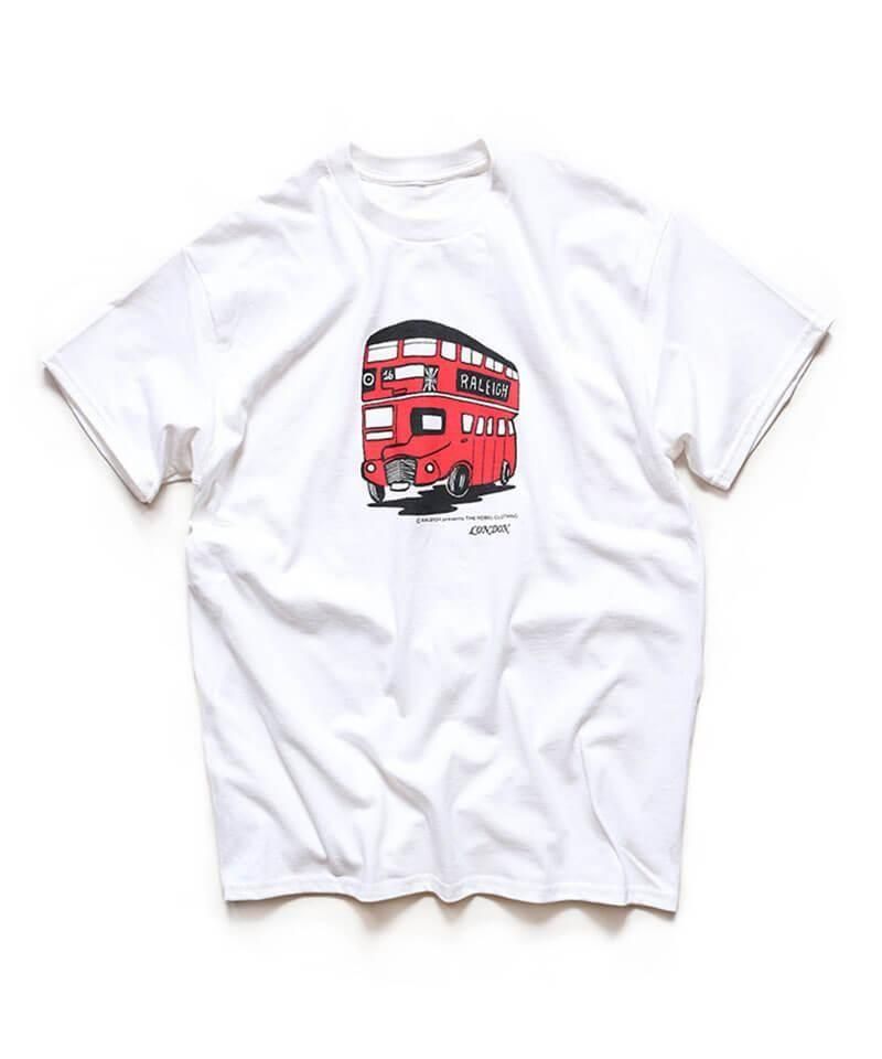 RALEIGH / ꡼RED MOTEL / åɥ⡼ƥ  LONDON SOUVENIR SHOP BOOTLEG T-SHIRTS (LONDONBUS nowhere No.16 / WH)ʲ