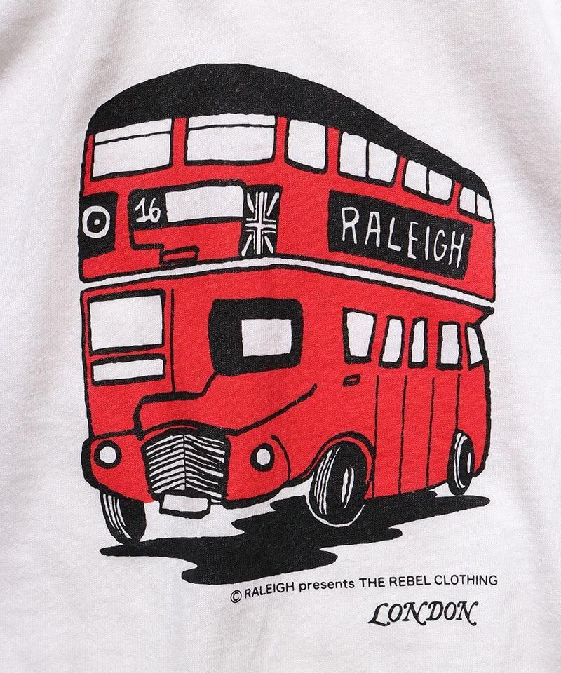 RALEIGH / ꡼RED MOTEL / åɥ⡼ƥ áLONDON SOUVENIR SHOP BOOTLEG T-SHIRTS (LONDONBUS nowhere No.16 / WH)ʲ1