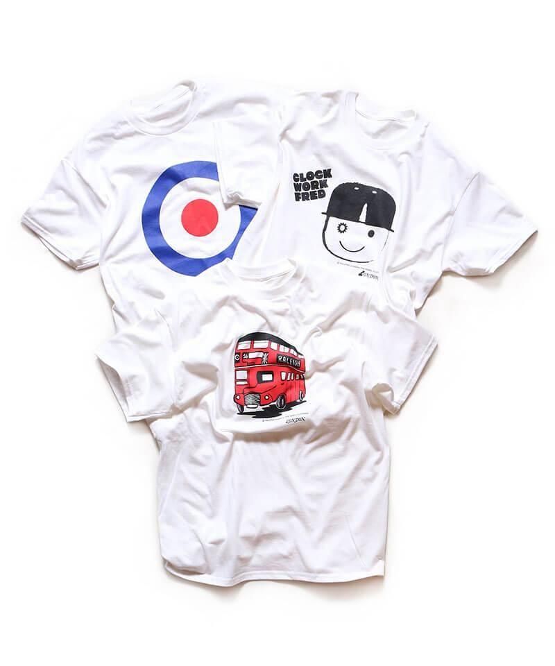 RALEIGH / ꡼RED MOTEL / åɥ⡼ƥ áLONDON SOUVENIR SHOP BOOTLEG T-SHIRTS (LONDONBUS nowhere No.16 / WH)ʲ4