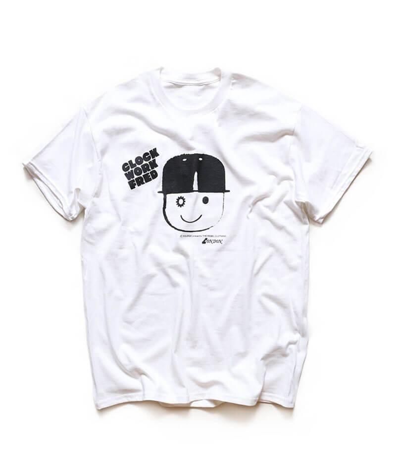 RALEIGH / ꡼RED MOTEL / åɥ⡼ƥ  LONDON SOUVENIR SHOP BOOTLEG T-SHIRTS (A CLOCKWORK FRED-KUN / WH)ʲ