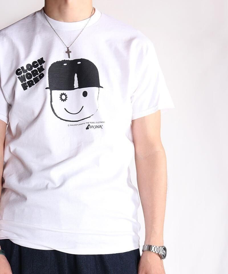 RALEIGH / ꡼RED MOTEL / åɥ⡼ƥ áLONDON SOUVENIR SHOP BOOTLEG T-SHIRTS (A CLOCKWORK FRED-KUN / WH)ʲ10