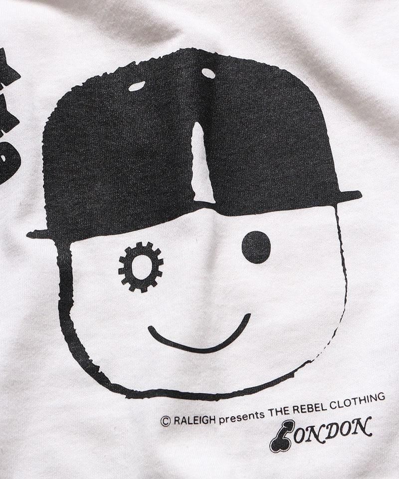 RALEIGH / ꡼RED MOTEL / åɥ⡼ƥ áLONDON SOUVENIR SHOP BOOTLEG T-SHIRTS (A CLOCKWORK FRED-KUN / WH)ʲ3
