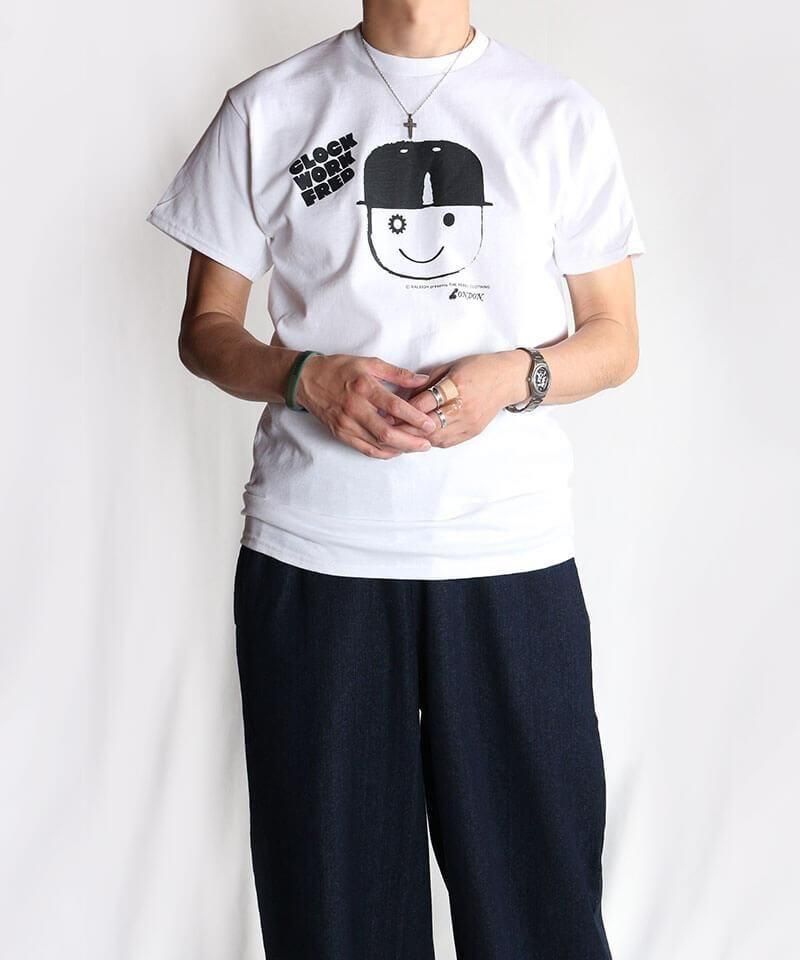 RALEIGH / ꡼RED MOTEL / åɥ⡼ƥ áLONDON SOUVENIR SHOP BOOTLEG T-SHIRTS (A CLOCKWORK FRED-KUN / WH)ʲ9