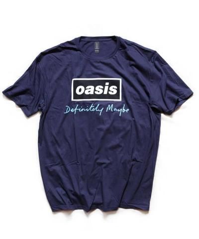 Official Artist Goods / バンドTなど / OASIS (オアシス) / DEFINITELY MAYBE TEXT LOGO