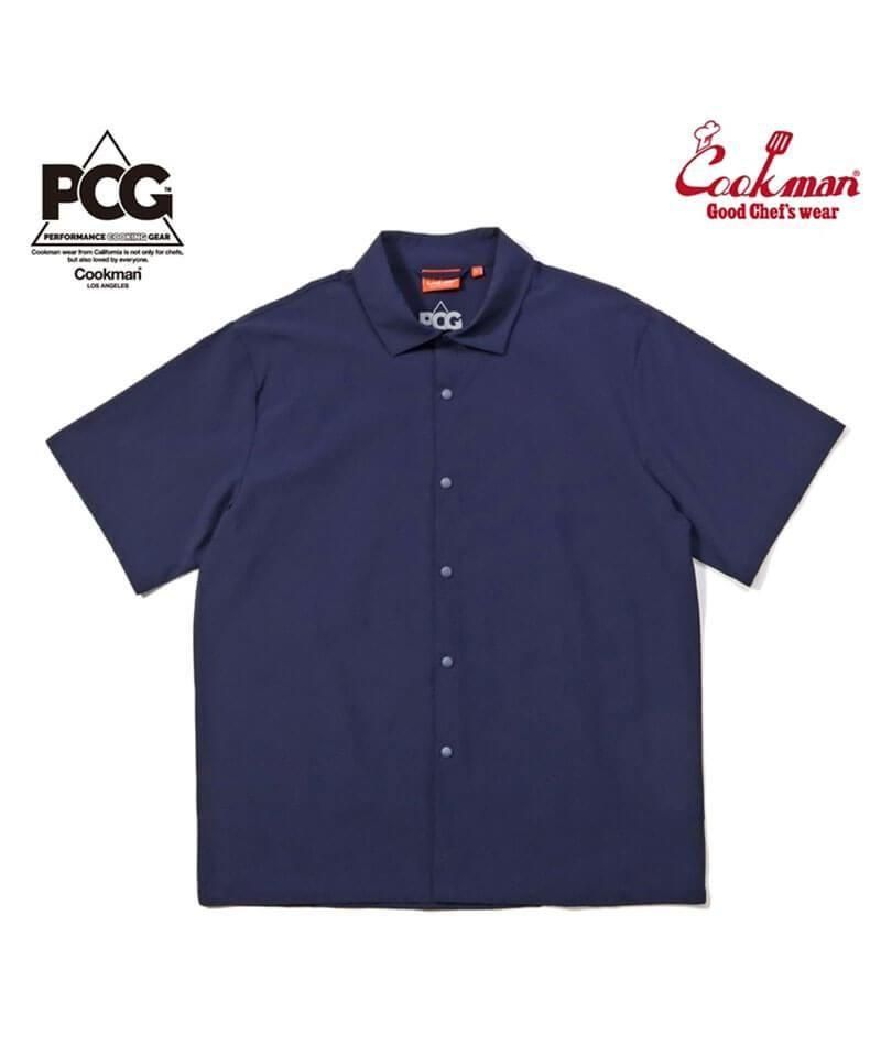 COOKMAN / åޥ WORK SHIRTS SHORT SLEEVE (LIGHT NAVY) ʲ12