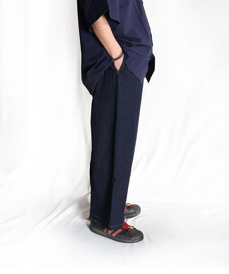 COOKMAN / åޥ WIDE CHEF PANTS (DENIM NAVY) ʲ15