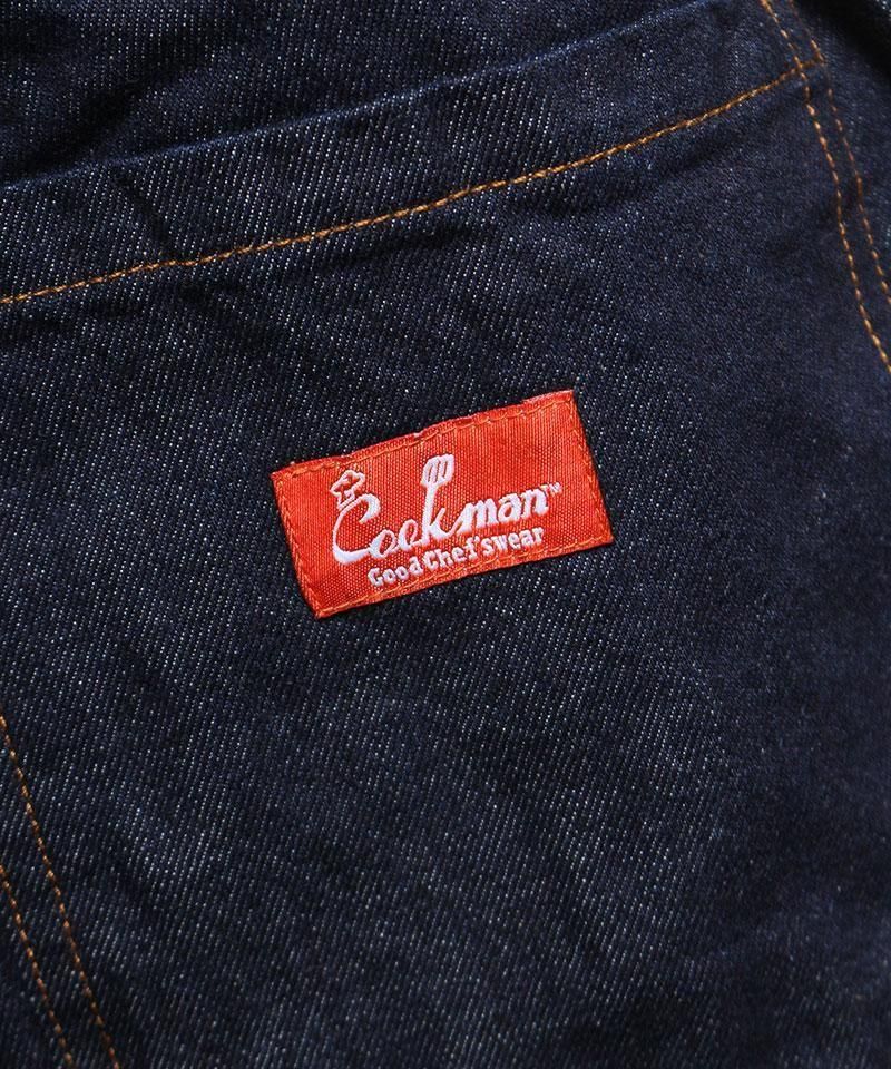 COOKMAN / åޥ WIDE CHEF PANTS (DENIM NAVY) ʲ8