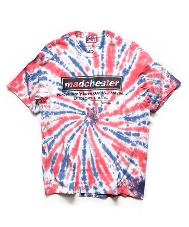 RALEIGH / ꡼RED MOTEL / åɥ⡼ƥ  Madchester – RBC Capital Radio Tie-Dye S/S T-SHIRTS (Loose Fit / RDBL)ʲ