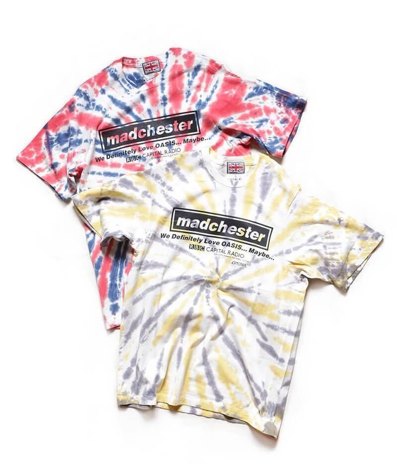 RALEIGH / ꡼RED MOTEL / åɥ⡼ƥ áMadchester – RBC Capital Radio Tie-Dye S/S T-SHIRTS (Loose Fit / RDBL)ʲ5