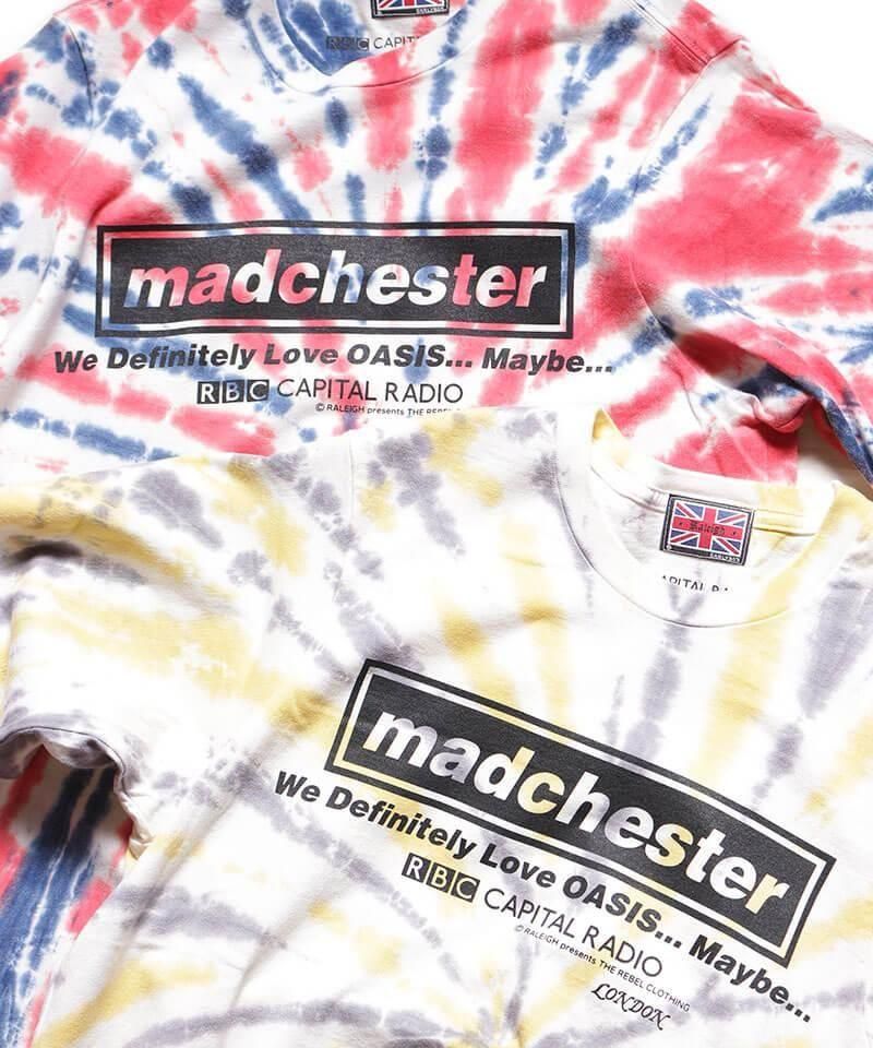RALEIGH / ꡼RED MOTEL / åɥ⡼ƥ áMadchester – RBC Capital Radio Tie-Dye S/S T-SHIRTS (Loose Fit / RDBL)ʲ6