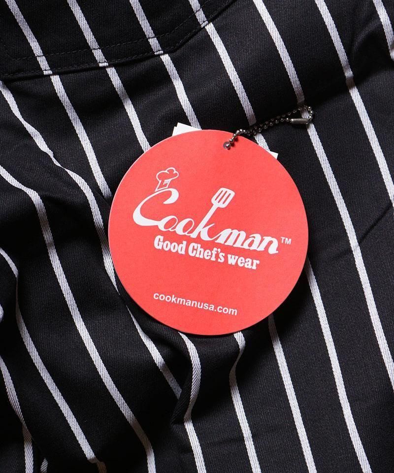 COOKMAN / åޥ WIDE CHEF PANTS (STRIPE BLACK)  
ʲ14