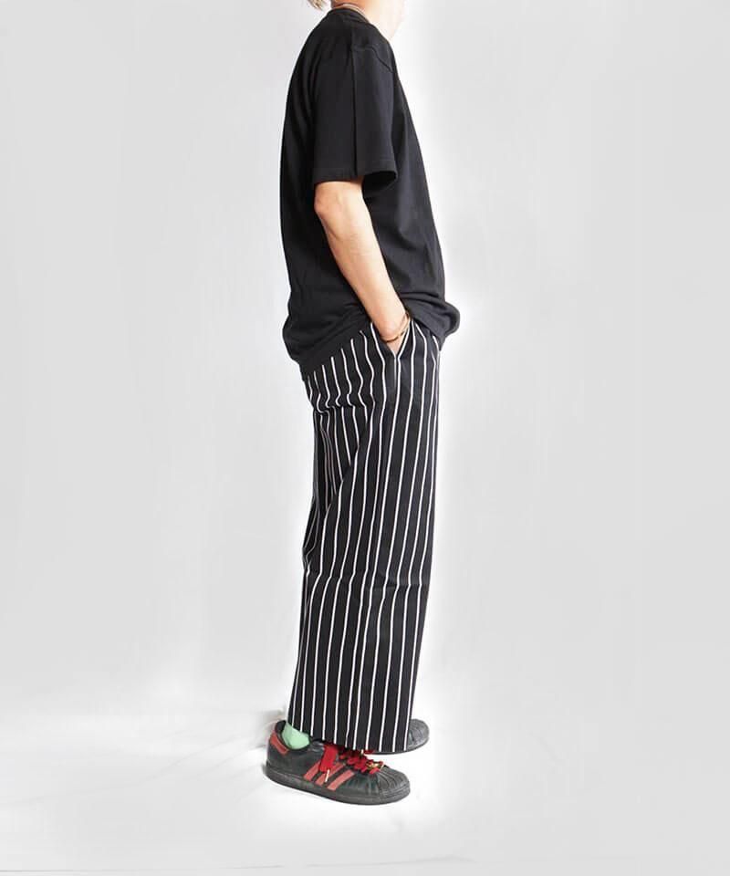 COOKMAN / åޥ WIDE CHEF PANTS (STRIPE BLACK)  
ʲ6