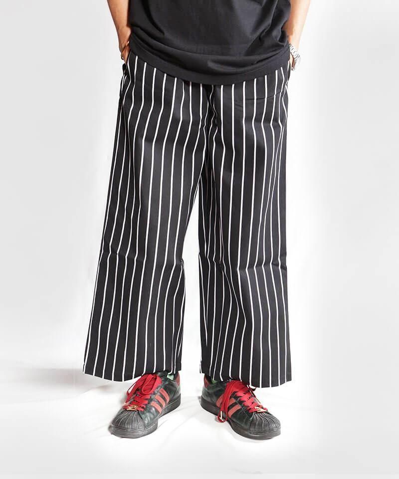COOKMAN / åޥ WIDE CHEF PANTS (STRIPE BLACK)  
ʲ7