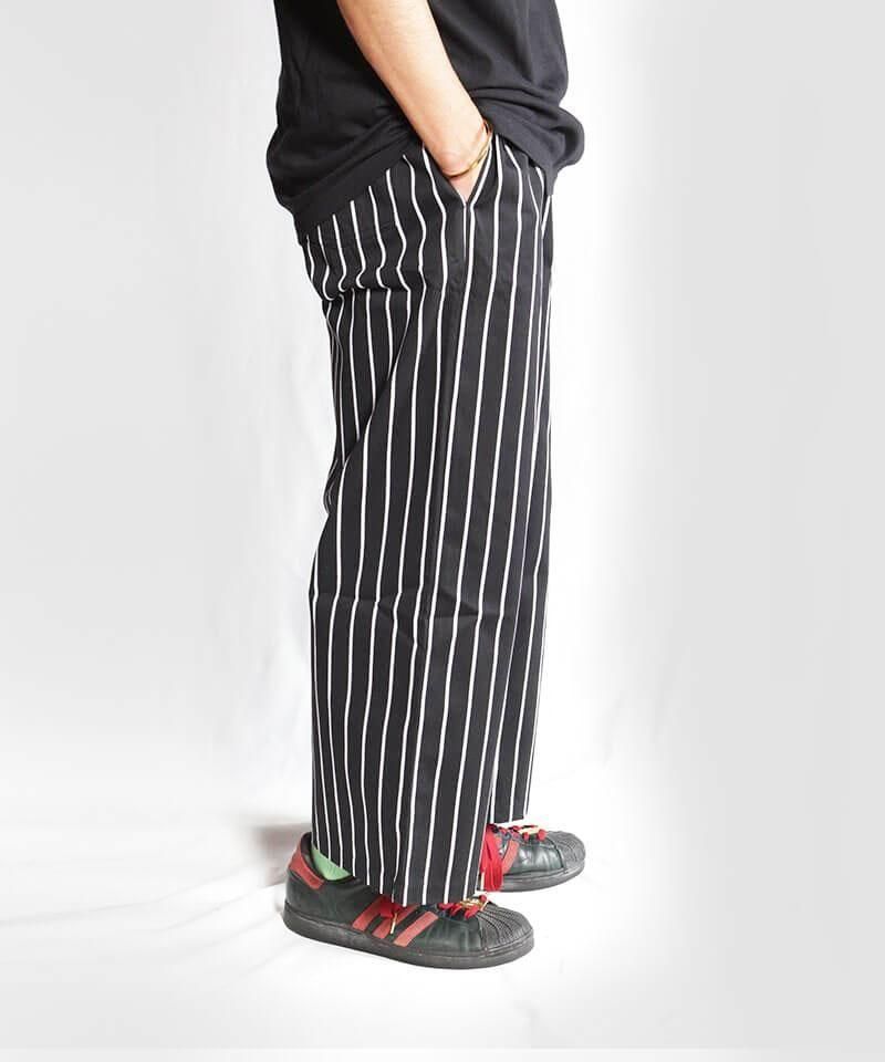 COOKMAN / åޥ WIDE CHEF PANTS (STRIPE BLACK)  
ʲ8