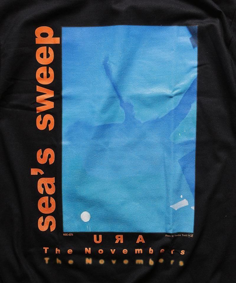 Official Artist Goods / ХTʤ THE NOVEMBERS / MERZ11inch Vinyl Side A seas sweep T-shirt (MERZ-0274 / SIDEMILITIA inc. lim) ʲ1