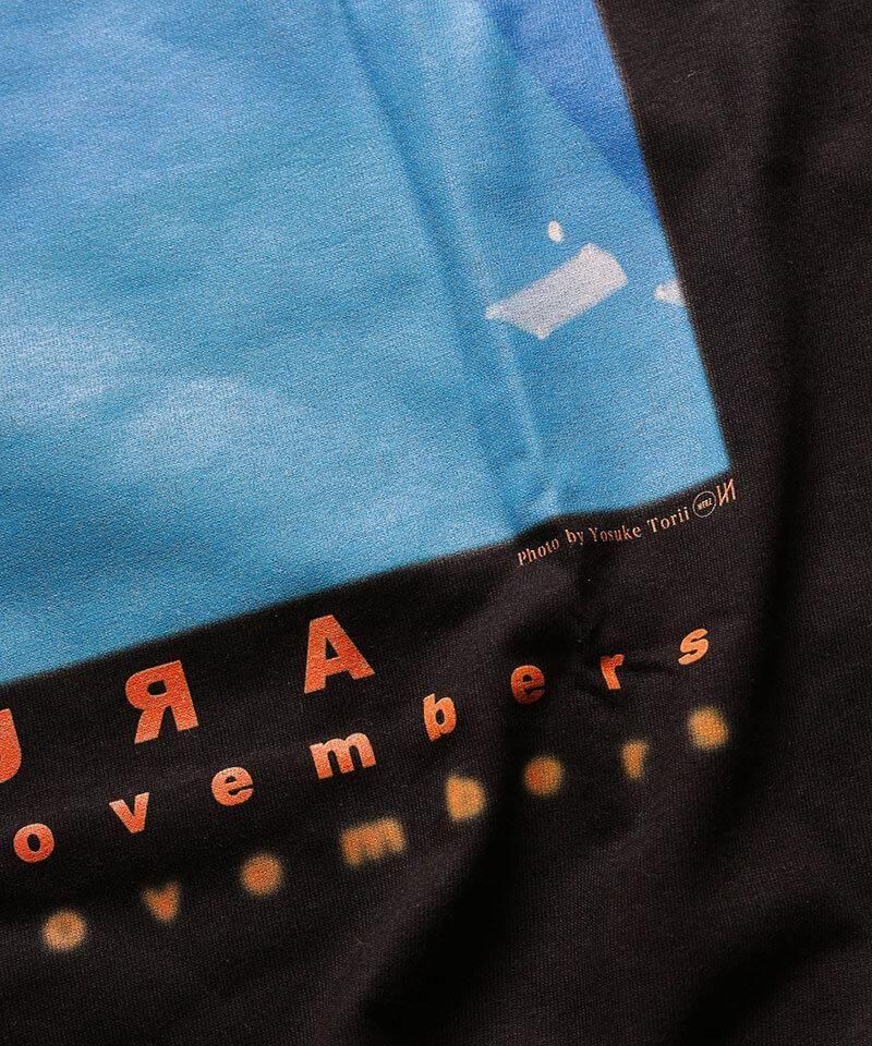 Official Artist Goods / ХTʤ THE NOVEMBERS / MERZ11inch Vinyl Side A seas sweep T-shirt (MERZ-0274 / SIDEMILITIA inc. lim) ʲ5