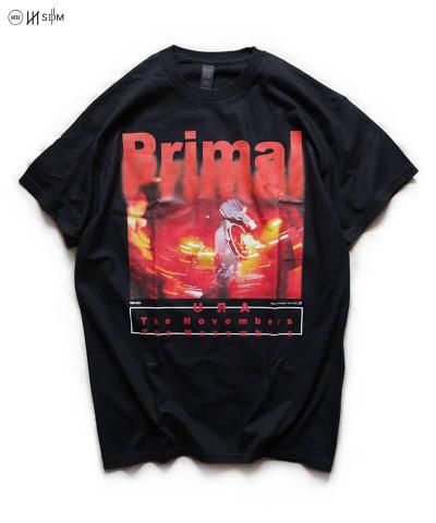 Official Artist Goods / ХTʤ / THE NOVEMBERS / MERZ11inch Vinyl Side A primal T-shirt (MERZ-0274 / SIDEMILITIA inc. limited) 