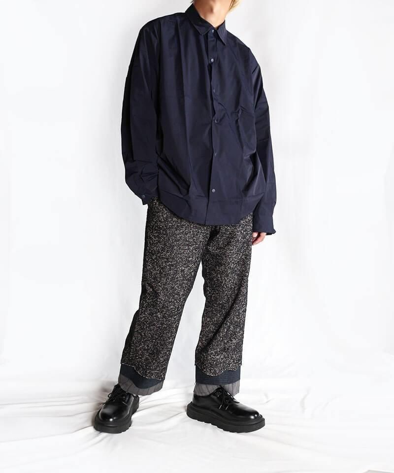 COOKMAN / åޥ LONG SLEEVE WORK SHIRTS (NAVY) ʲ14