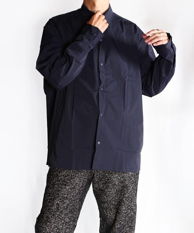 COOKMAN / åޥ LONG SLEEVE WORK SHIRTS (NAVY) ʲ15