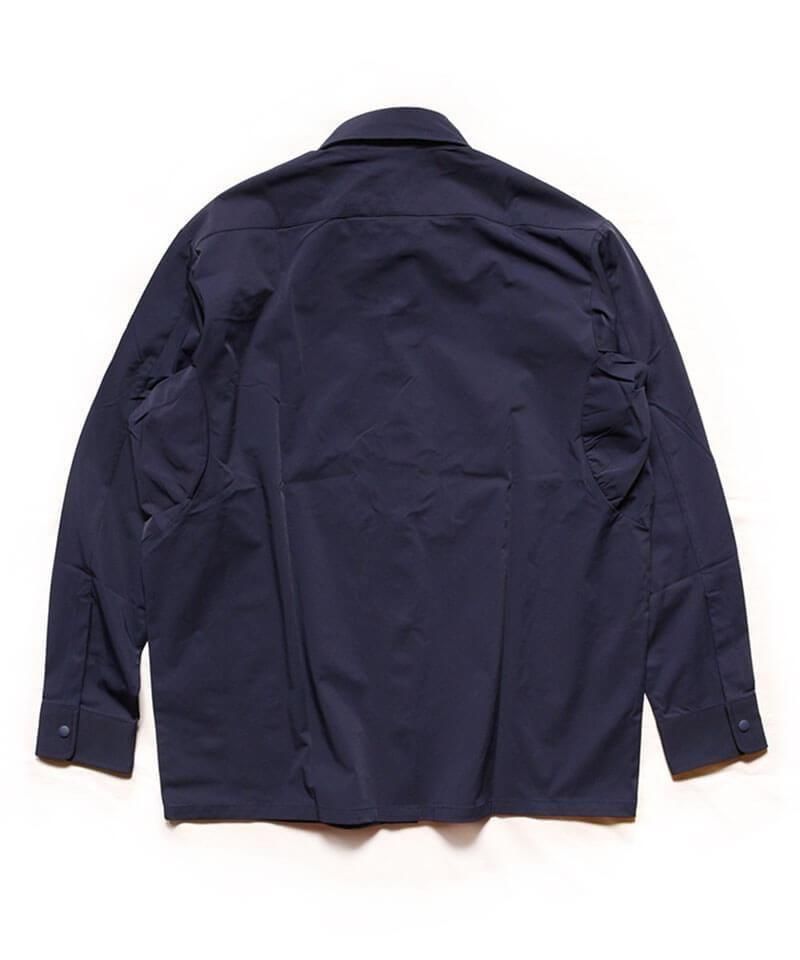 COOKMAN / åޥ LONG SLEEVE WORK SHIRTS (NAVY) ʲ2