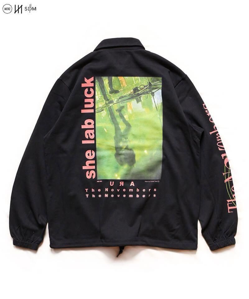 Official Artist Goods / ХTʤ  THE NOVEMBERS / MERZ11inch Vinyl Side B she lab luck Coach Jacket Feat.Badge (MERZ-0274 / SIDE) ʲ