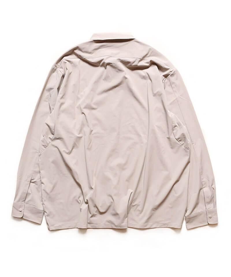 COOKMAN / åޥ LONG SLEEVE WORK SHIRTS (BEIGE) ʲ2