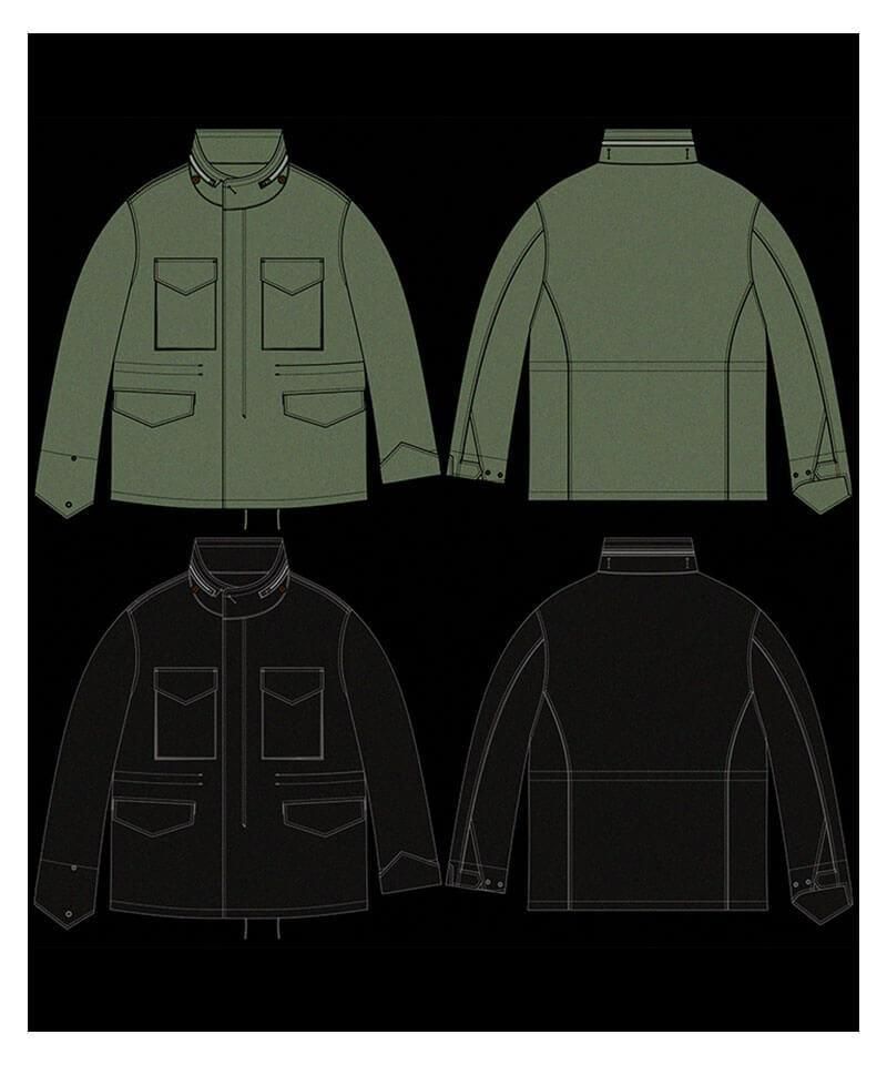 RALEIGH / ꡼RED MOTEL / åɥ⡼ƥ áTAXI DRIVER M65 Field Jacket (Loose FitBLACK)ʲ3
