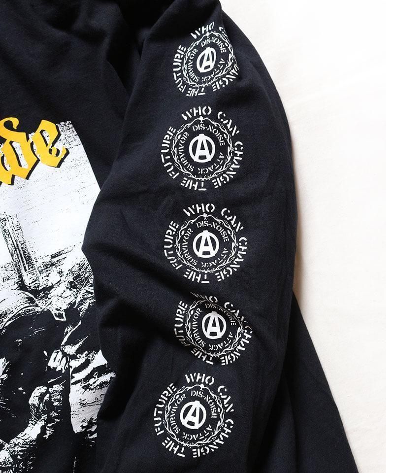 Official Artist Goods / ХTʤ CONTRAST ATTITUDE / DISCHARGE YOUR NOISE Long Sleeve T-shirt (XXL)ʲ1