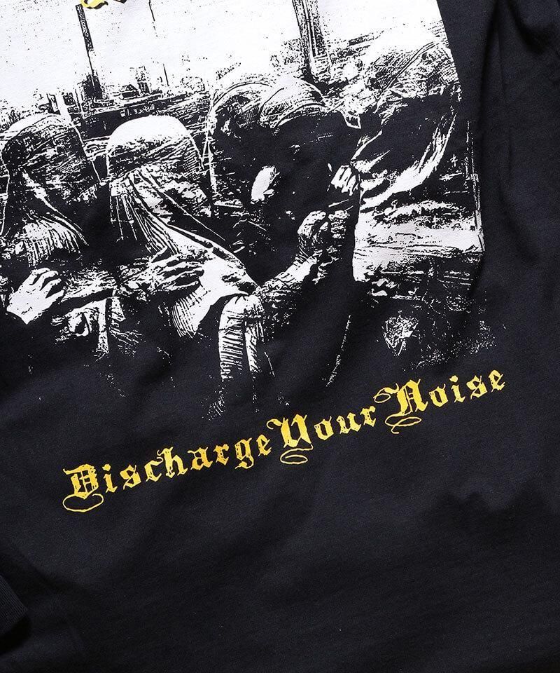 Official Artist Goods / ХTʤ CONTRAST ATTITUDE / DISCHARGE YOUR NOISE Long Sleeve T-shirt (XXL)ʲ7