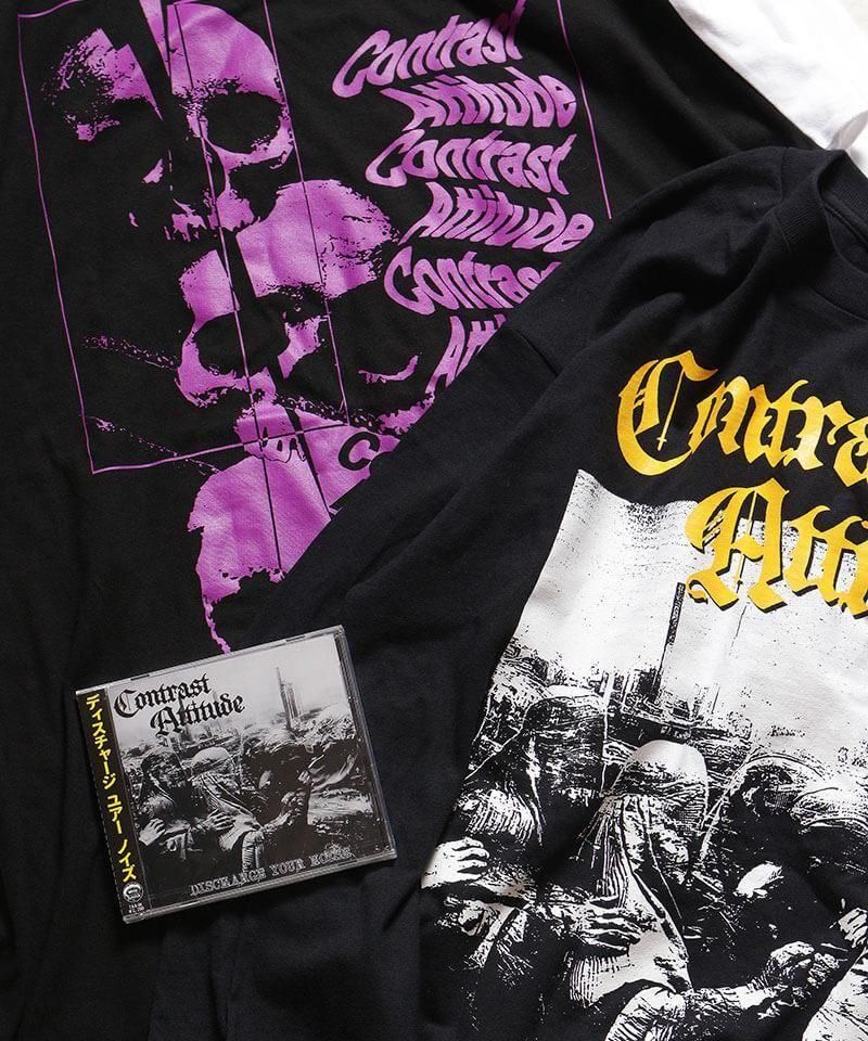 Official Artist Goods / ХTʤ CONTRAST ATTITUDE / DISCHARGE YOUR NOISE Long Sleeve T-shirt (XXL)ʲ9