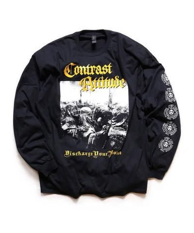 Official Artist Goods / ХTʤ / CONTRAST ATTITUDE / DISCHARGE YOUR NOISE Long Sleeve T-shirt (XXL)